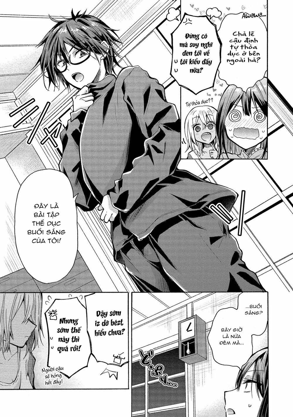 Ba chị em nhà này đang cố quyến rũ tôi!!: Chapter 3