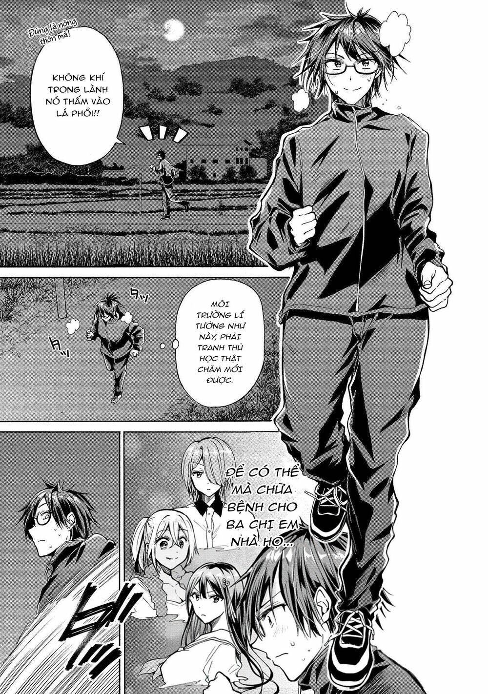 Ba chị em nhà này đang cố quyến rũ tôi!!: Chapter 3