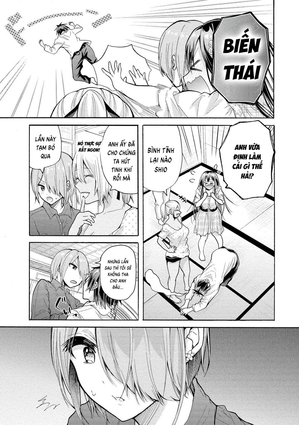 Ba chị em nhà này đang cố quyến rũ tôi!!: Chapter 7
