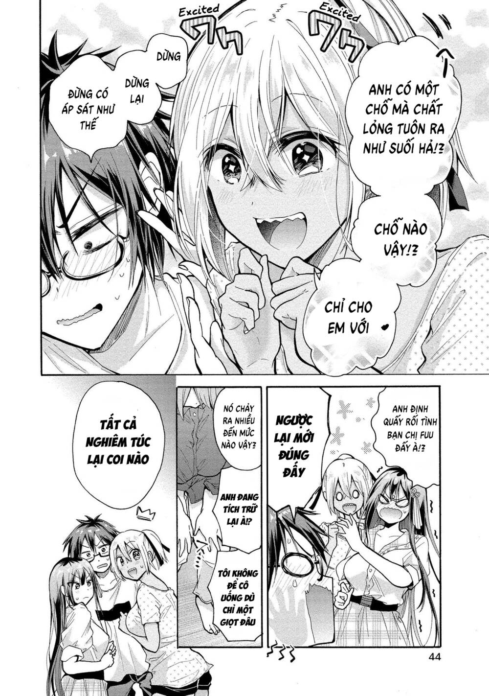 Ba chị em nhà này đang cố quyến rũ tôi!!: Chapter 7