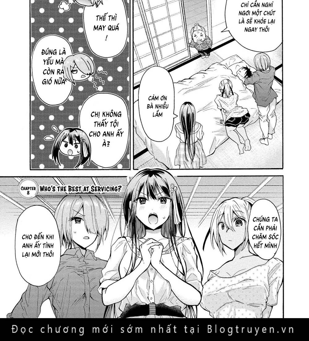Ba chị em nhà này đang cố quyến rũ tôi!!: Chapter 8