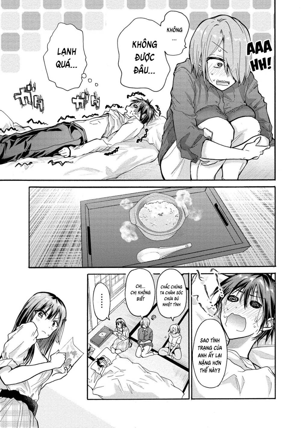 Ba chị em nhà này đang cố quyến rũ tôi!!: Chapter 8
