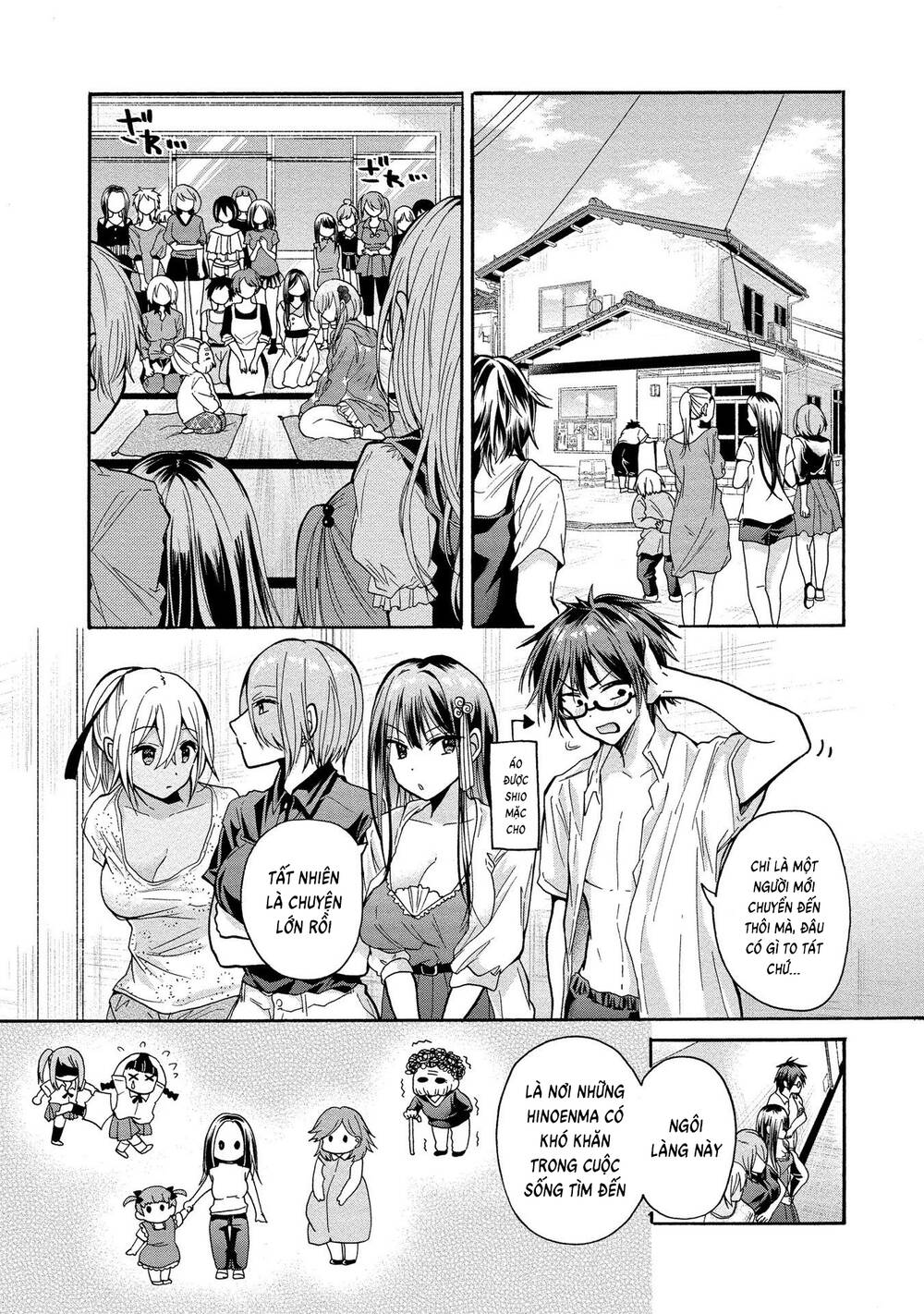 Ba chị em nhà này đang cố quyến rũ tôi!!: Chapter 9