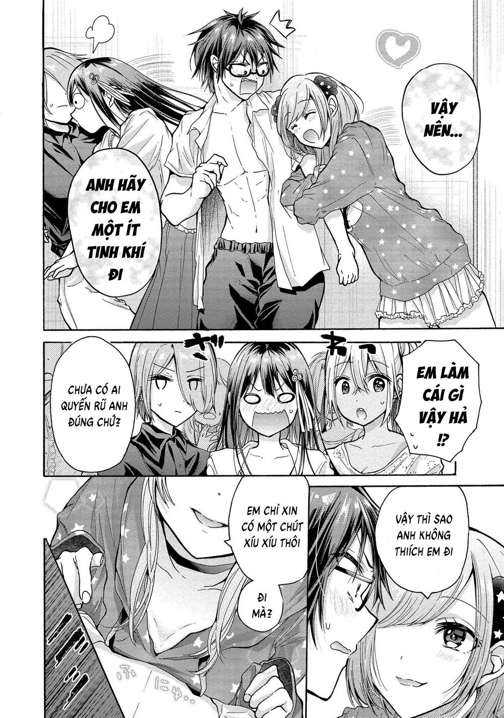 Ba chị em nhà này đang cố quyến rũ tôi!!: Chapter 9
