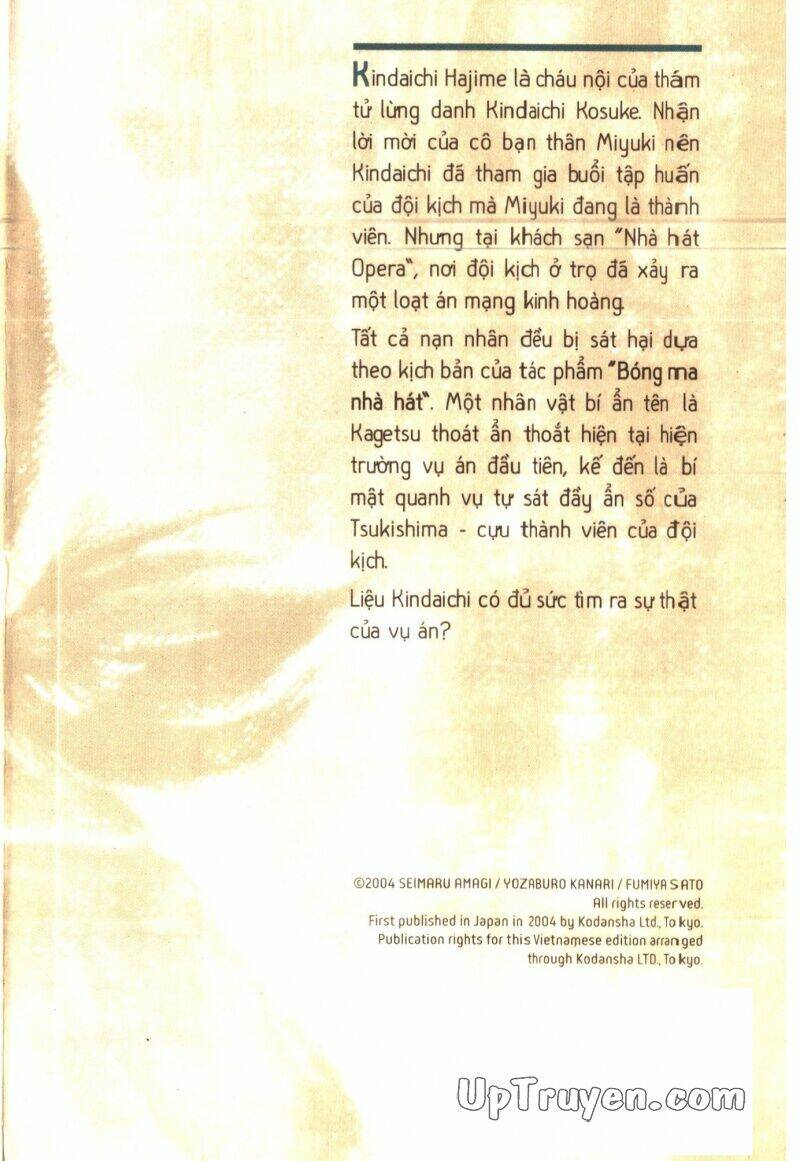 Thám Tử Kindaichi (Special Edition): Chapter 1