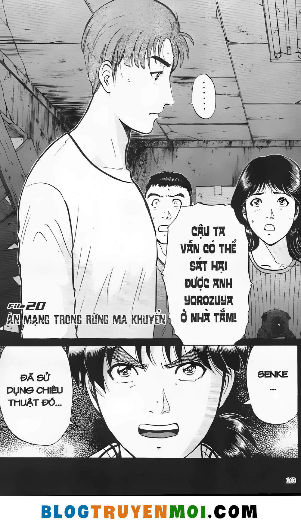 Thám Tử Kindaichi (Special Edition): Chapter 20.7: Án mạng trong rừng ma khuyển - Màn 7
