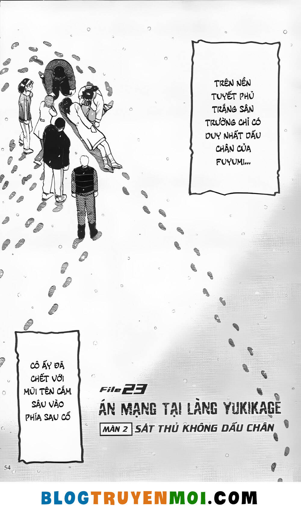 Thám Tử Kindaichi (Special Edition): Chapter 23.2: Án mạng tại làng Yukikage - Màn 2