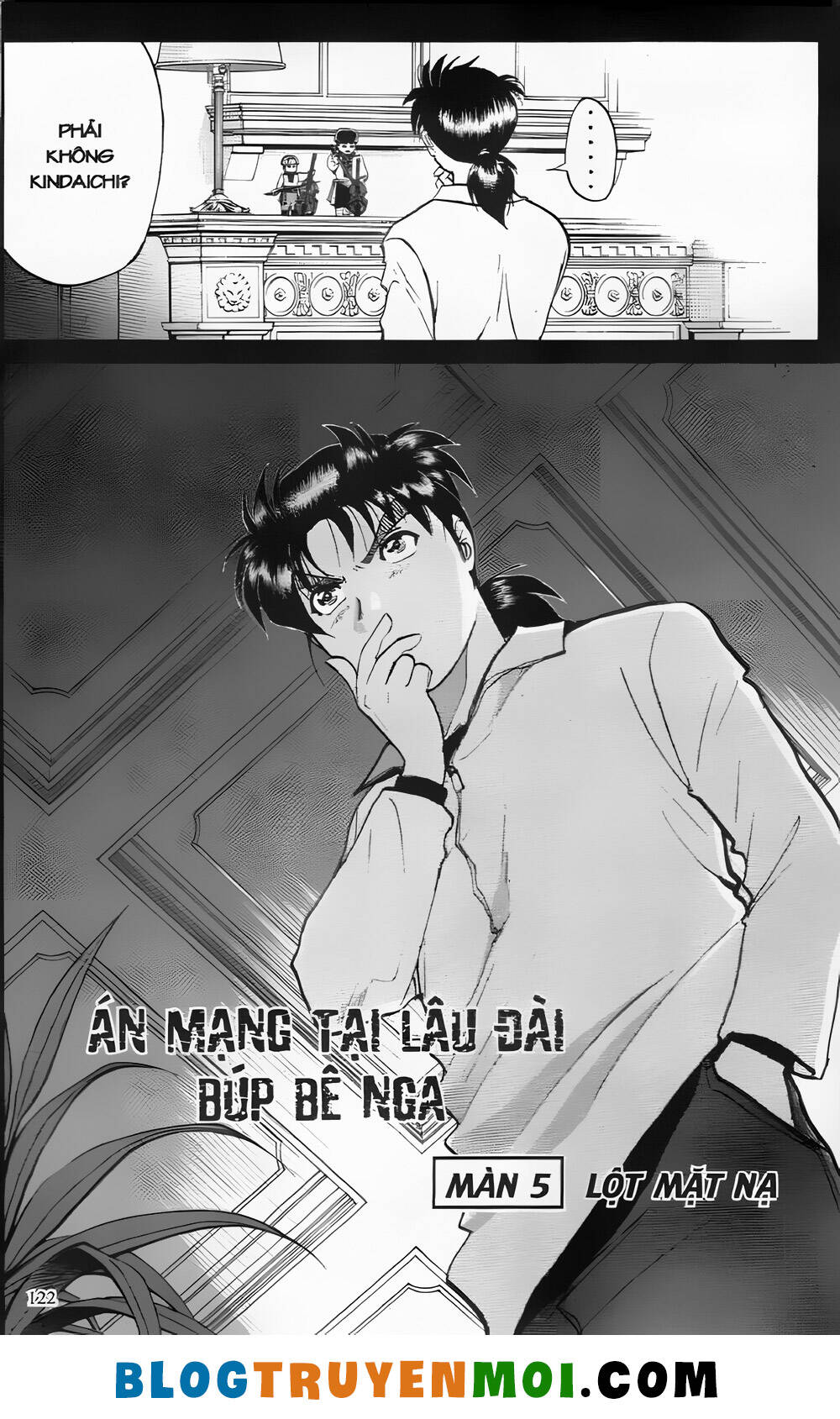Thám Tử Kindaichi (Special Edition): Chapter 24.5: Án mạng tại lâu đài búp bê Nga - Màn 5