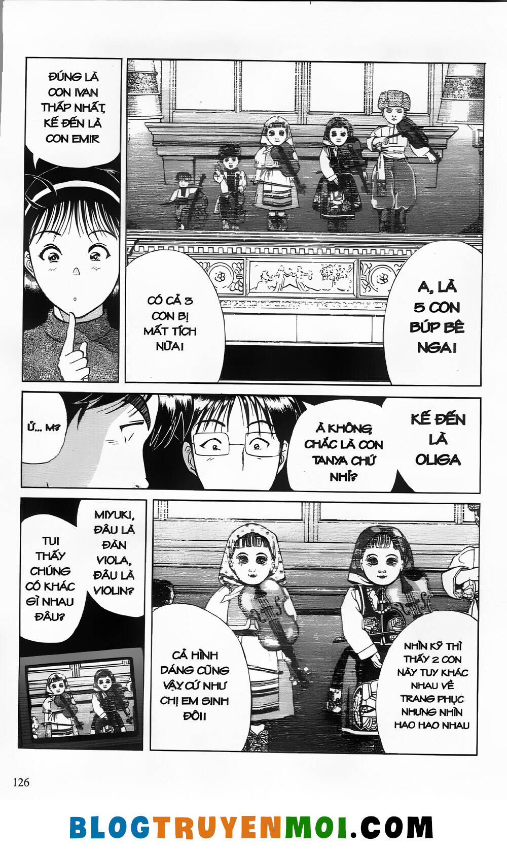 Thám Tử Kindaichi (Special Edition): Chapter 24.5: Án mạng tại lâu đài búp bê Nga - Màn 5