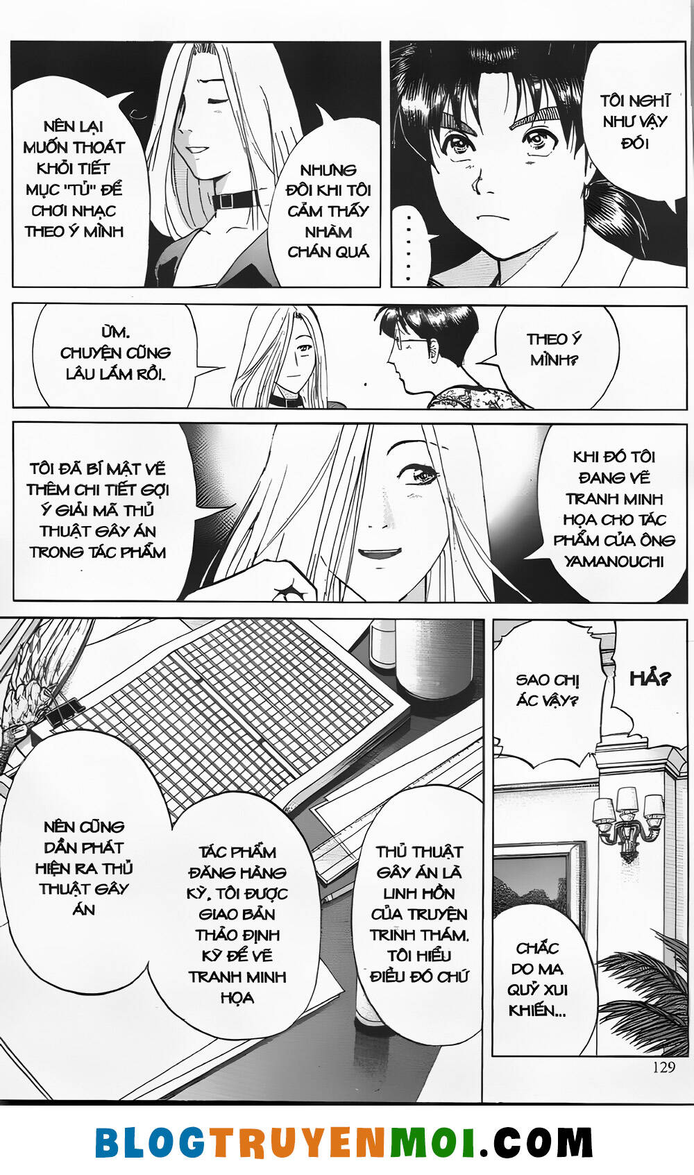 Thám Tử Kindaichi (Special Edition): Chapter 24.5: Án mạng tại lâu đài búp bê Nga - Màn 5