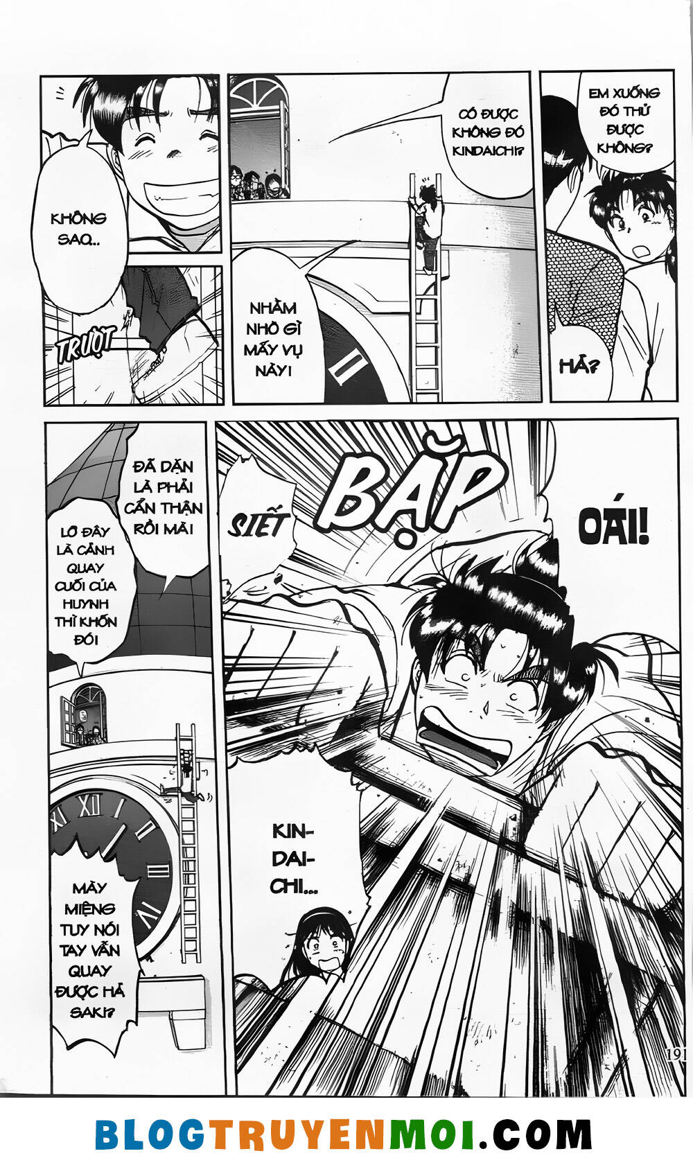 Thám Tử Kindaichi (Special Edition): Chapter 24.8: Án mạng tại lâu đài búp bê Nga - Màn 8
