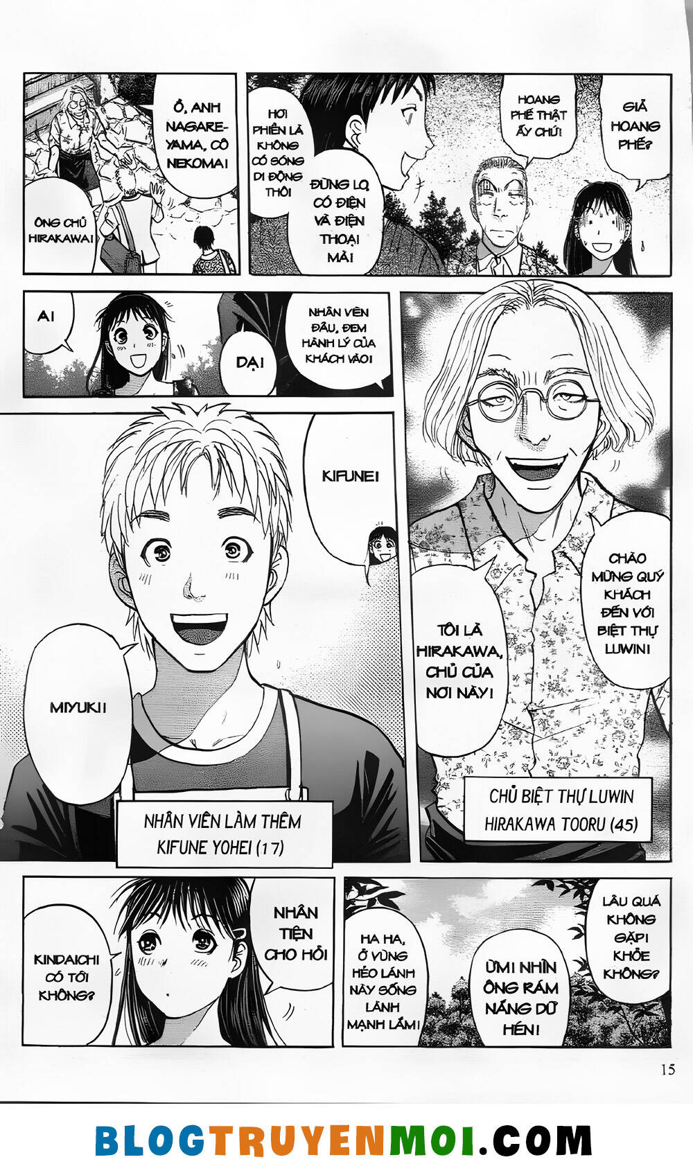 Thám Tử Kindaichi (Special Edition): Chapter 27: Truyền thuyết ma cà rồng - Màn 1