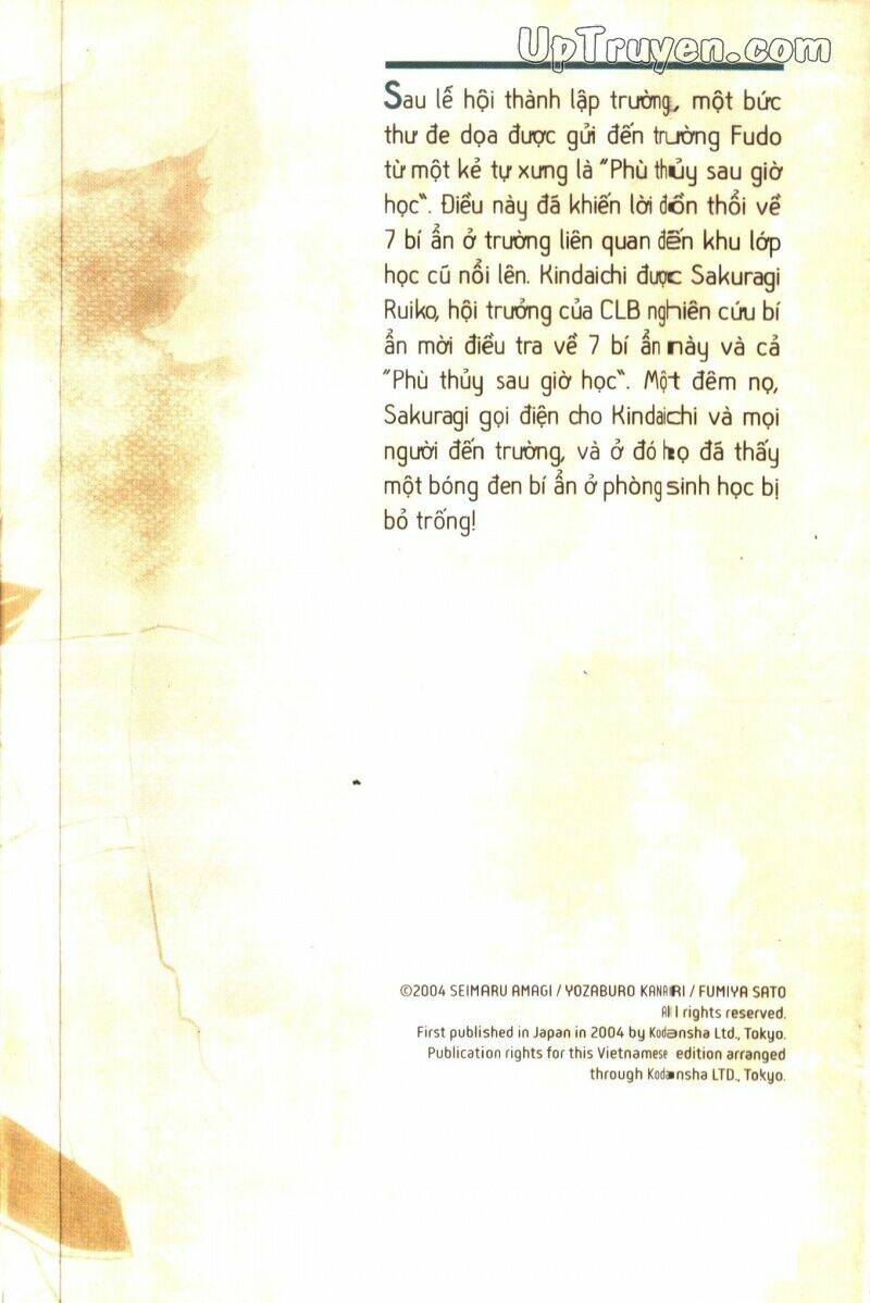 Thám Tử Kindaichi (Special Edition): Chapter 4