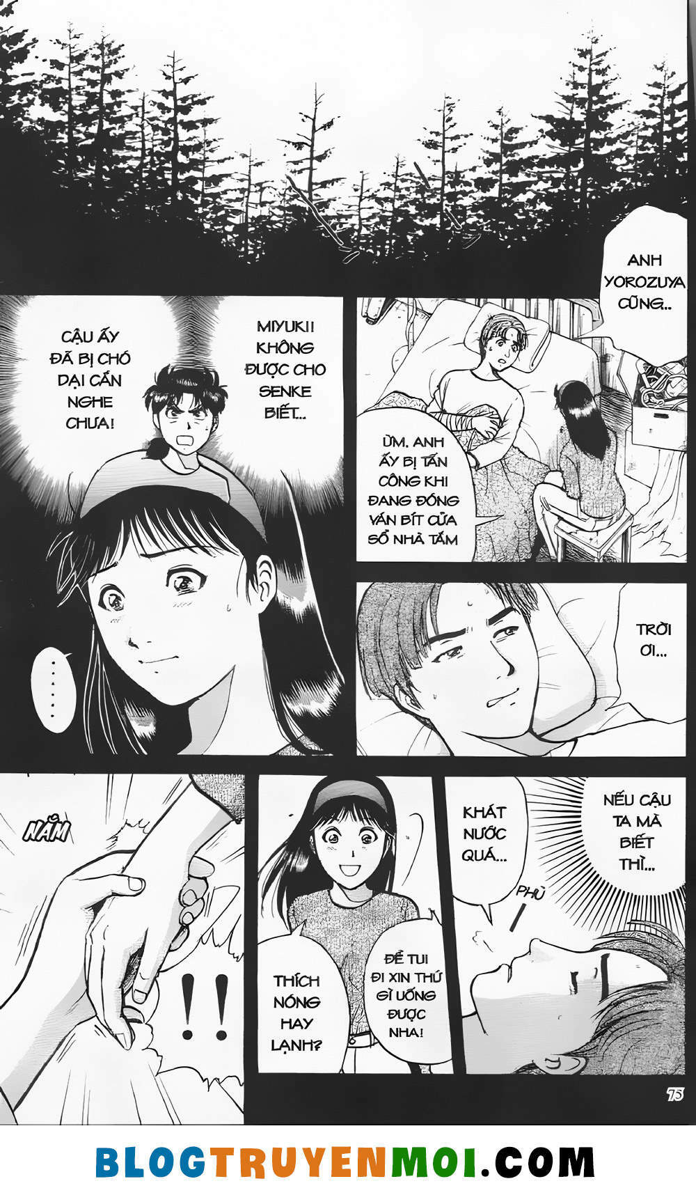 Thám Tử Kindaichi (Bản đẹp): Chapter 20.3: Án mạng trong rừng ma khuyển - Màn 3