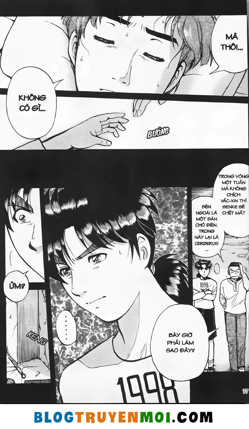 Thám Tử Kindaichi (Bản đẹp): Chapter 20.3: Án mạng trong rừng ma khuyển - Màn 3