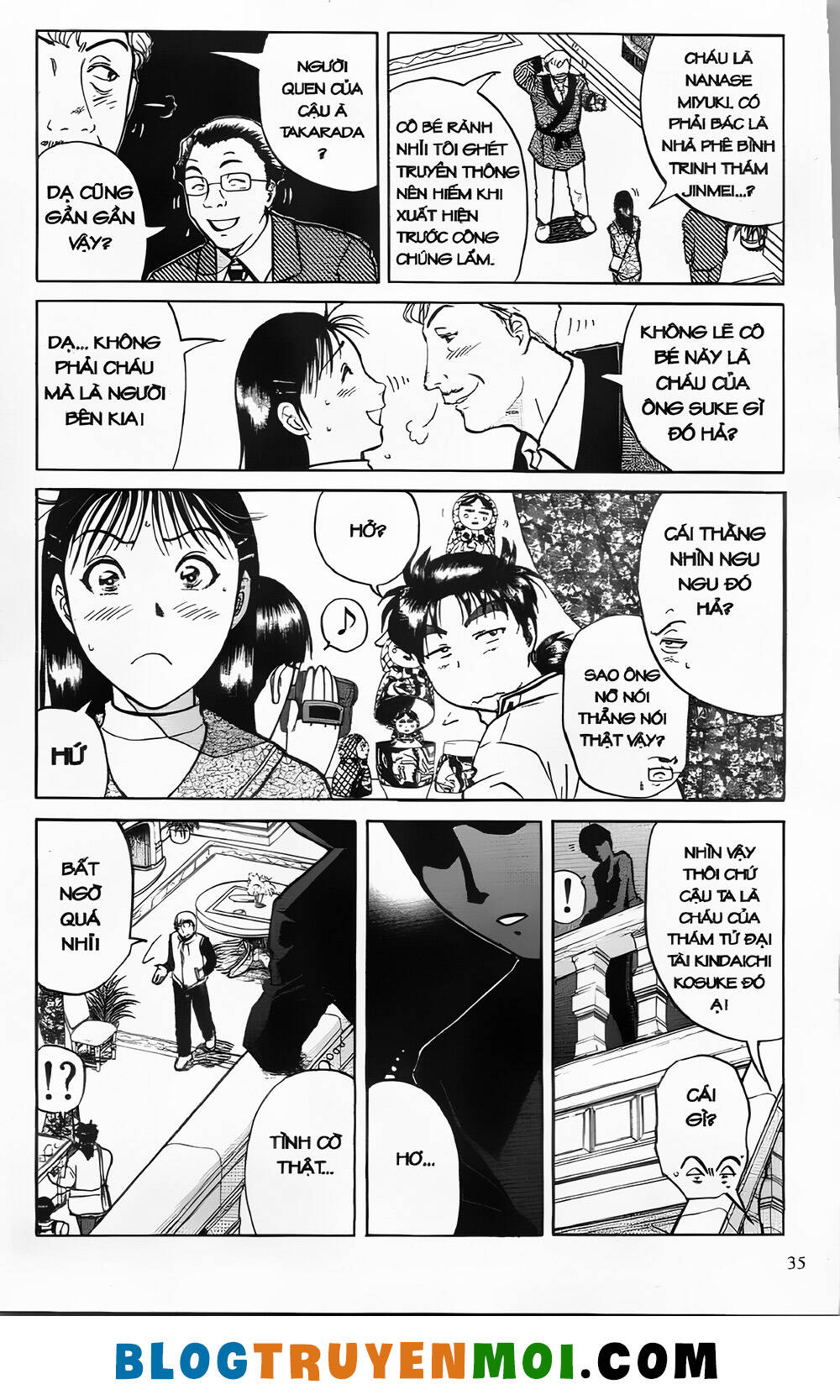 Thám Tử Kindaichi (Bản đẹp): Chapter 24.1: Án mạng tại lâu đài búp bê Nga - Màn 1