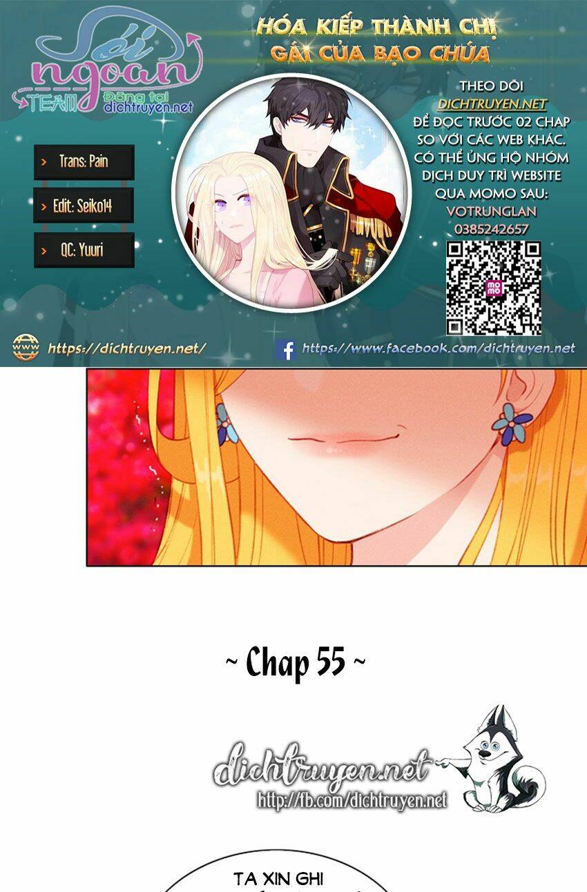 Hóa kiếp thành chị gái của bạo chúa: Chapter 55