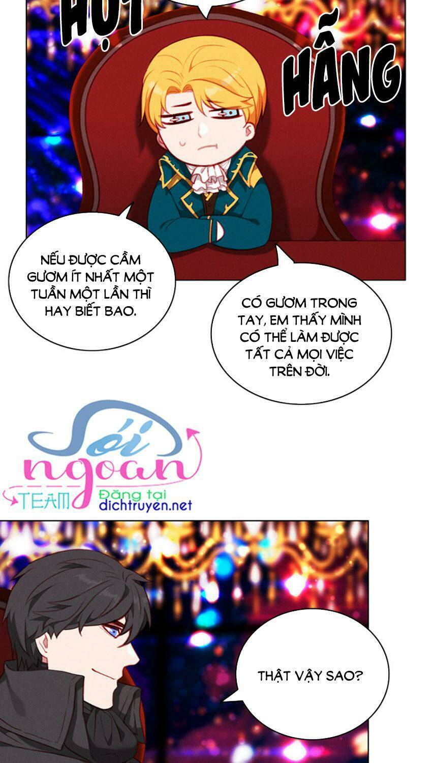 Hóa kiếp thành chị gái của bạo chúa: Chapter 60