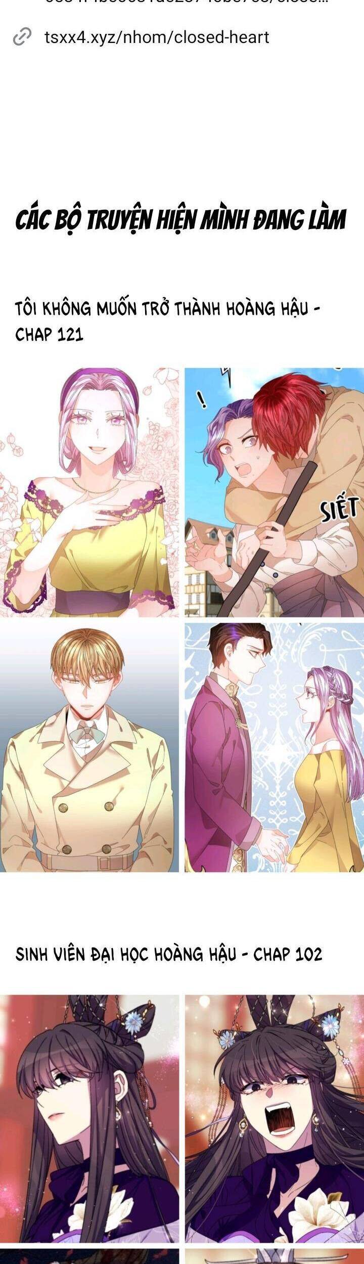 Tôi Không Muốn Trở Thành Hoàng Hậu: Chapter 121