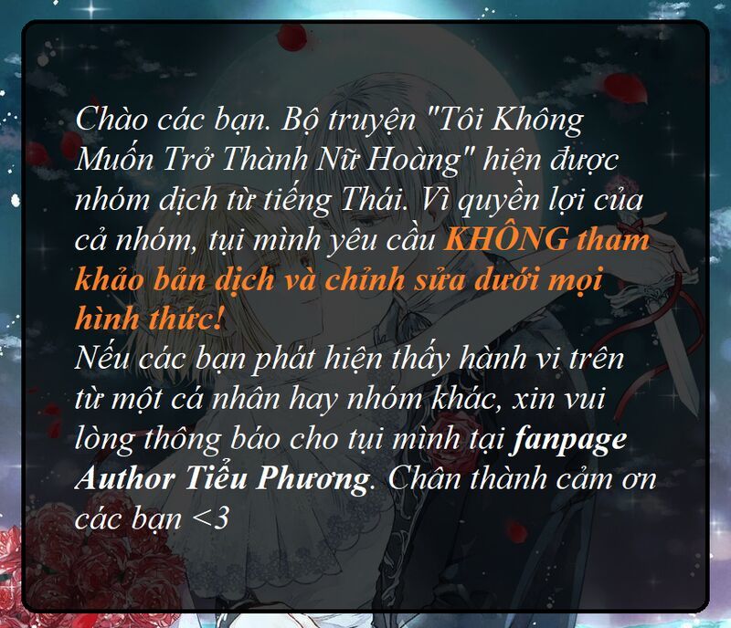 Tôi Không Muốn Trở Thành Hoàng Hậu: Chương 3