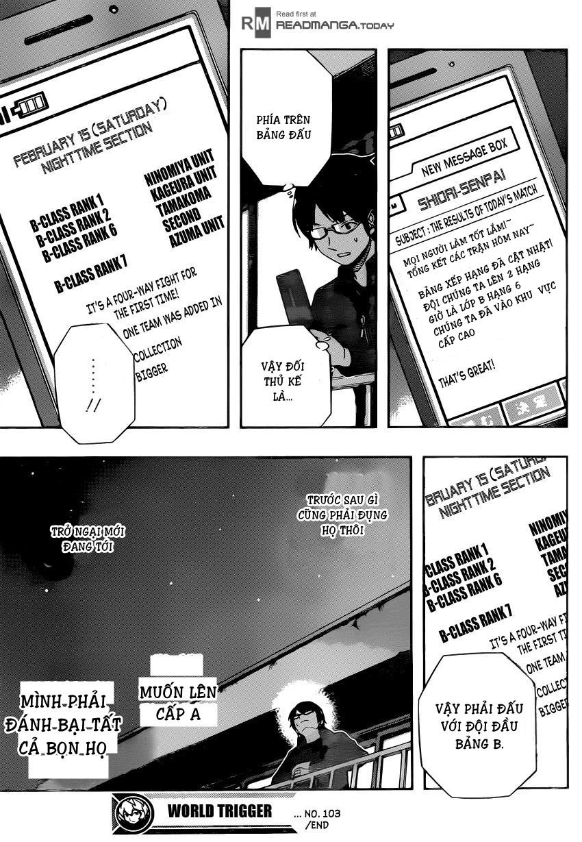 World Trigger: Chapter 103