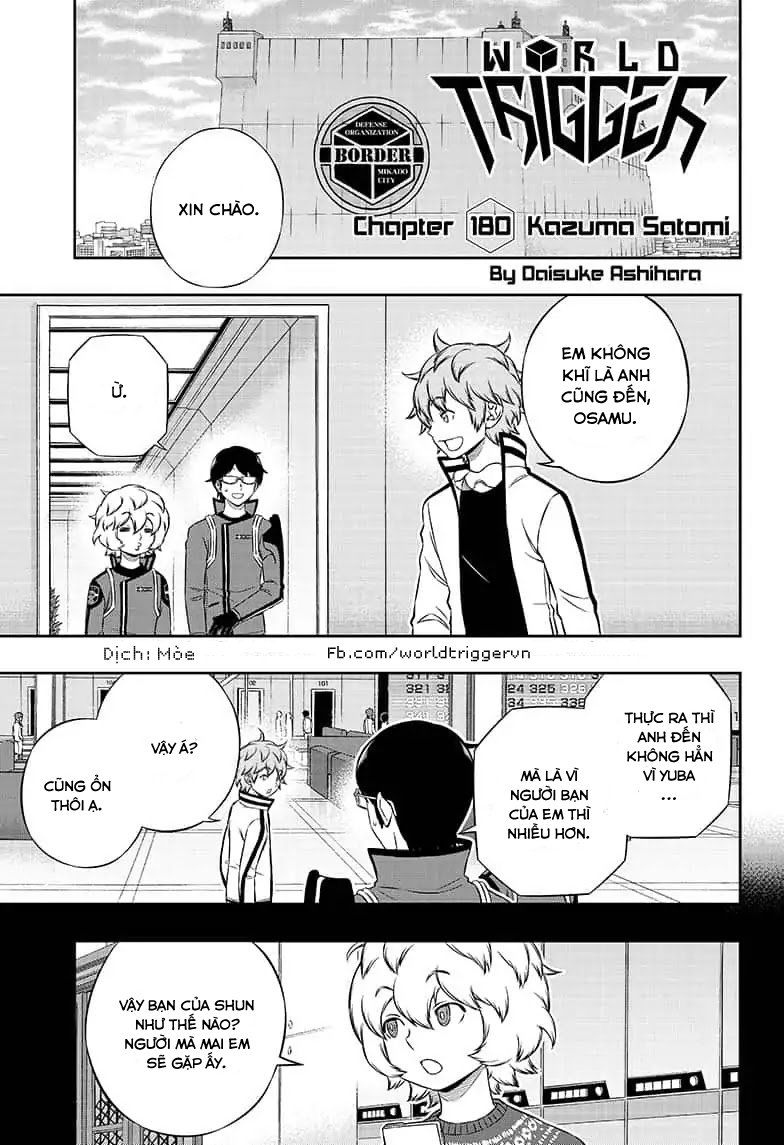 World Trigger: Chapter 180