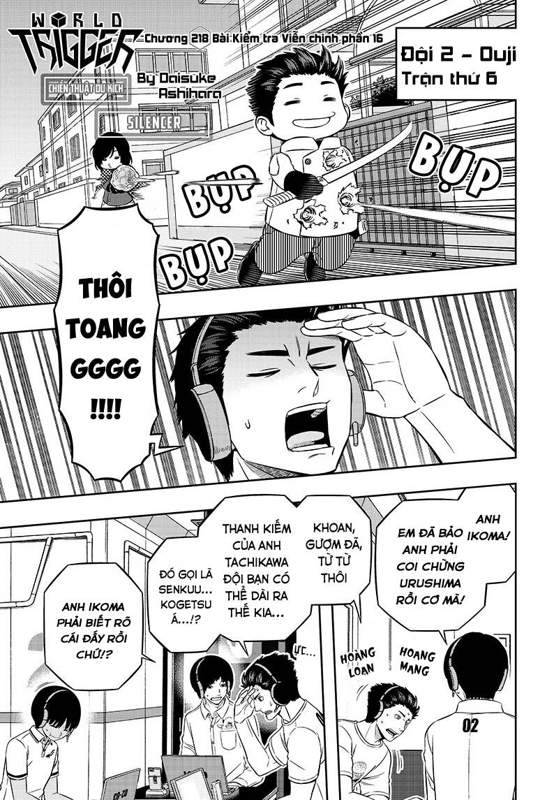 World Trigger: Chapter 218