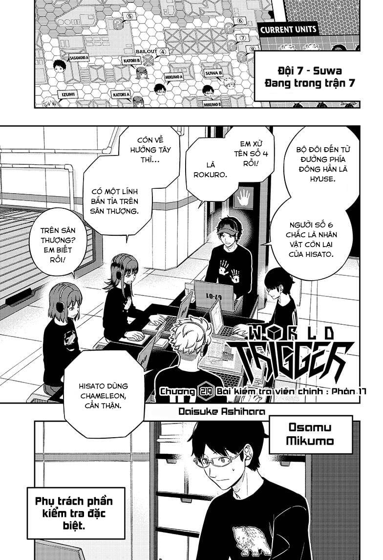 World Trigger: Chapter 219