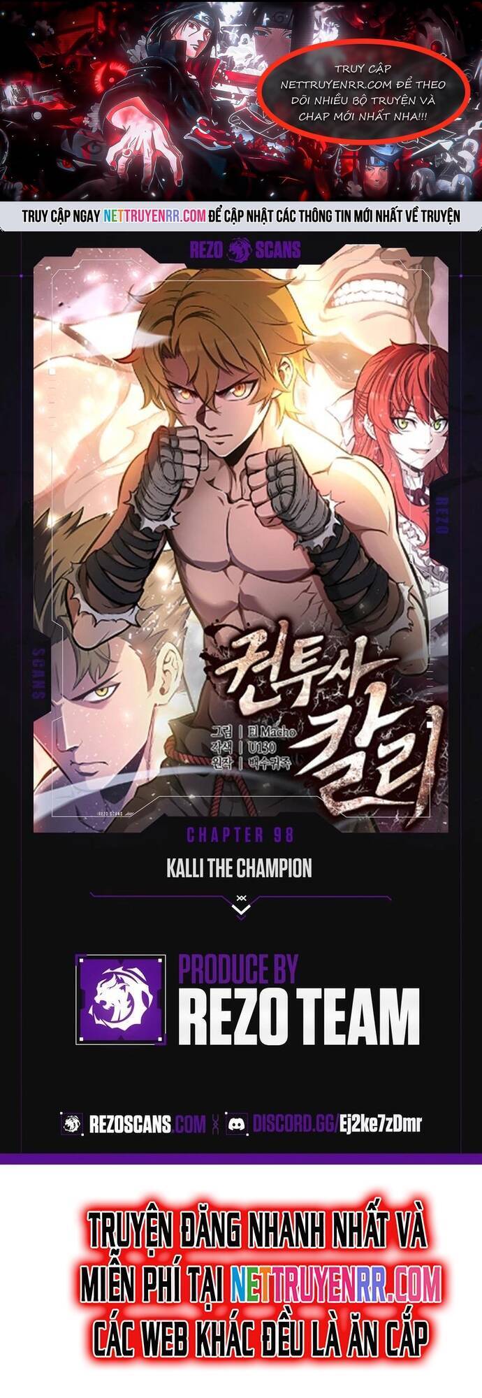 Nhà Vô Địch Kalli: Chapter 98