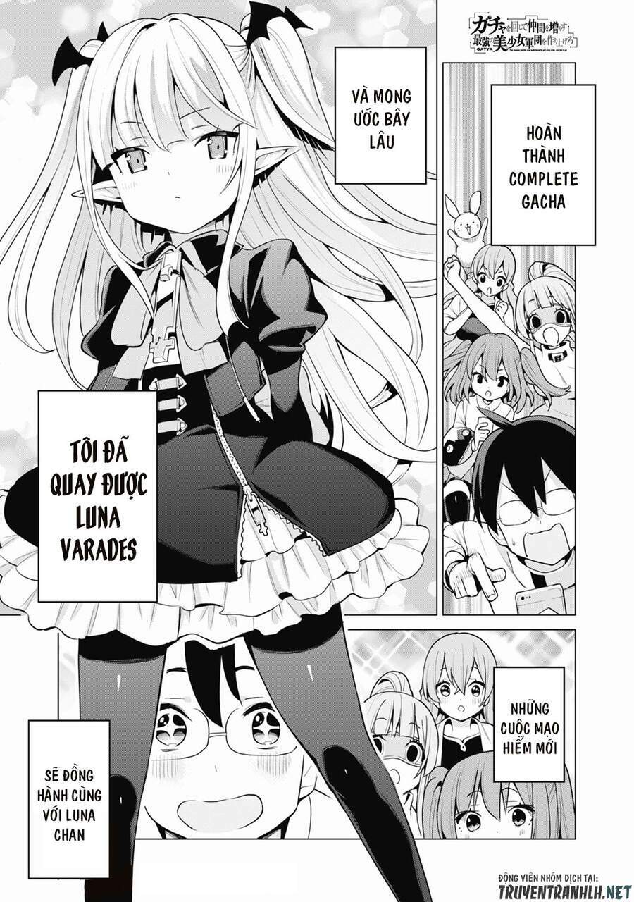 Gacha Wo Mawashite Nakama Wo Fuyasu Saikyou No Bishoujo Gundan Wo Tsukuriagero: Chapter 37