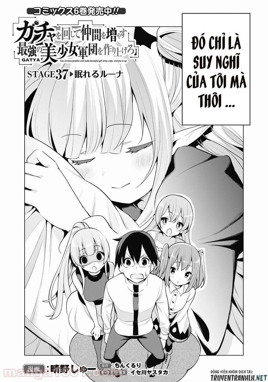 Gacha Wo Mawashite Nakama Wo Fuyasu Saikyou No Bishoujo Gundan Wo Tsukuriagero: Chapter 37
