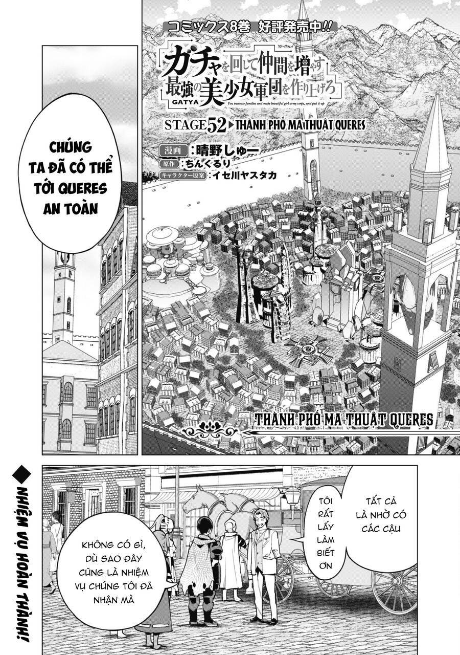 Gacha Wo Mawashite Nakama Wo Fuyasu Saikyou No Bishoujo Gundan Wo Tsukuriagero: Chapter 52