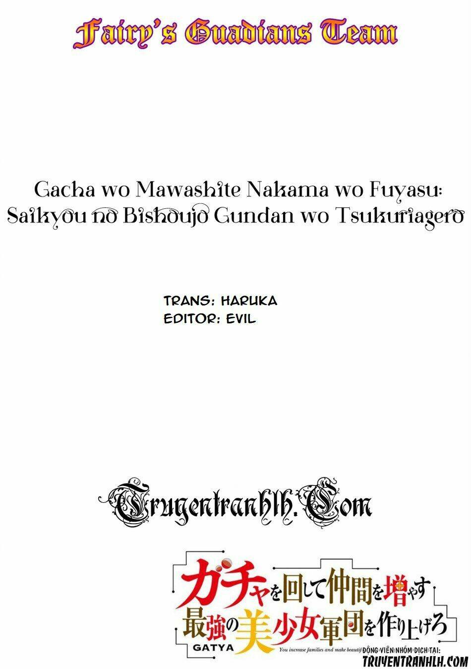 Gacha Wo Mawashite Nakama Wo Fuyasu Saikyou No Bishoujo Gundan Wo Tsukuriagero: Chapter 7