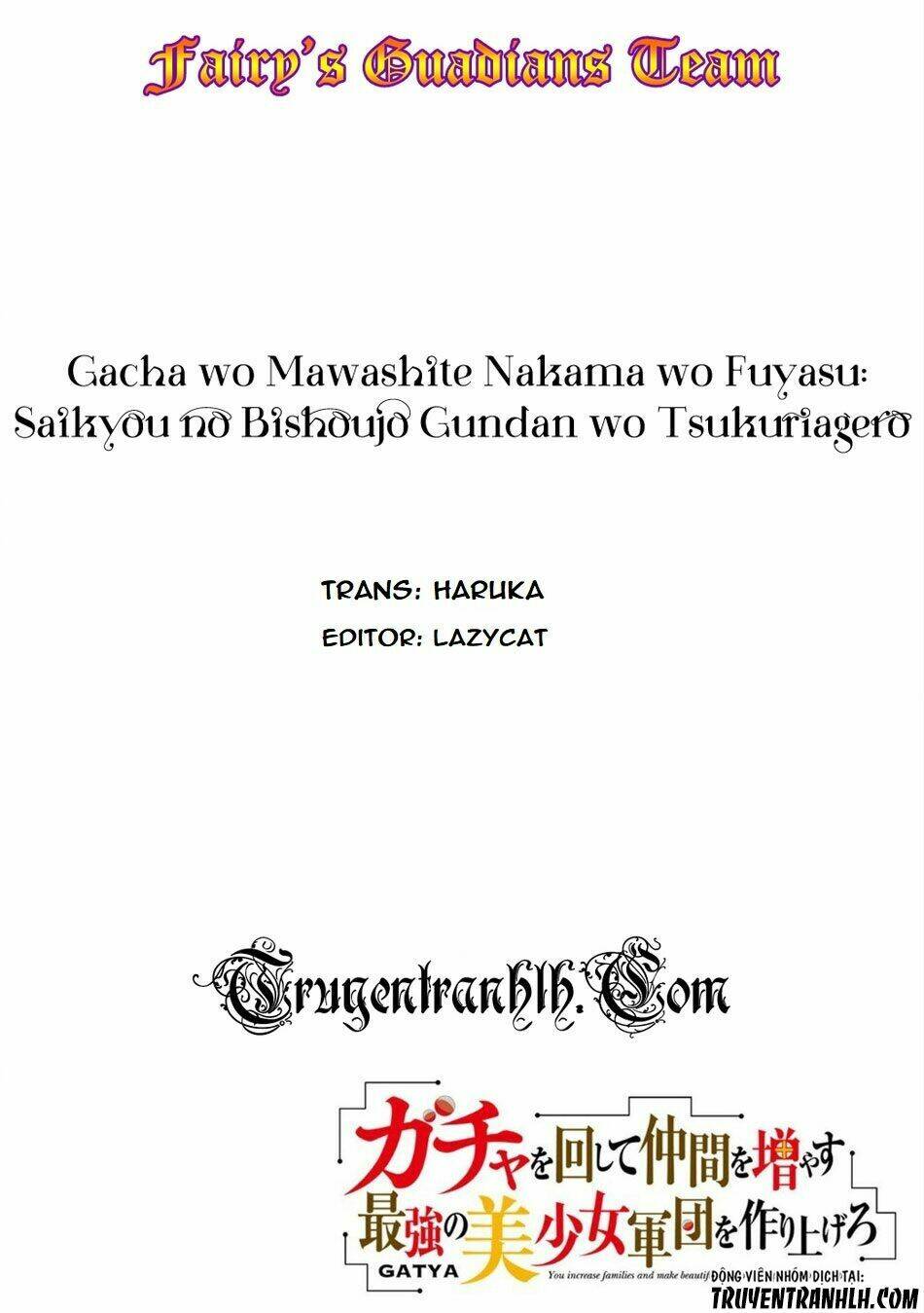 Gacha Wo Mawashite Nakama Wo Fuyasu Saikyou No Bishoujo Gundan Wo Tsukuriagero: Chapter 8