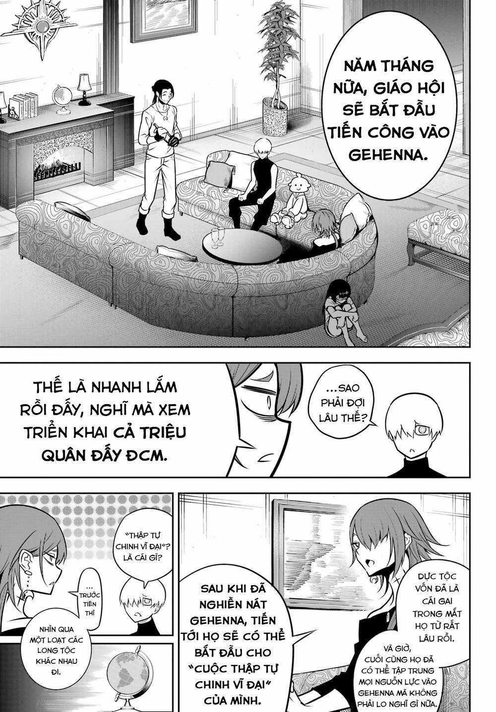 Ragna Crimson: Chapter 63: - Tình Hình Thế Giới