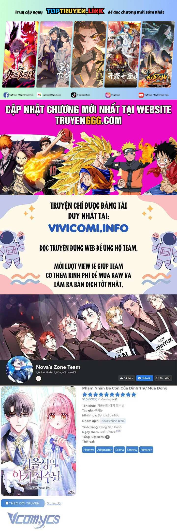 Phạm Nhân Bé Con Của Dinh Thự Mùa Đông: Chapter 48