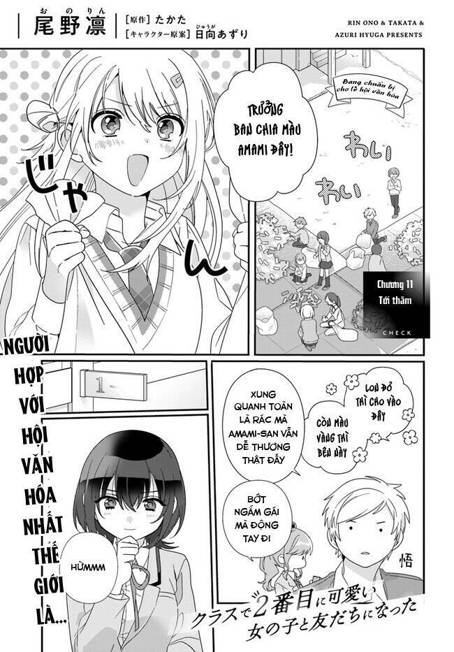 Làm Bạn Với Cô Gái Đáng Yêu Thứ Hai Lớp: Chapter 11.1