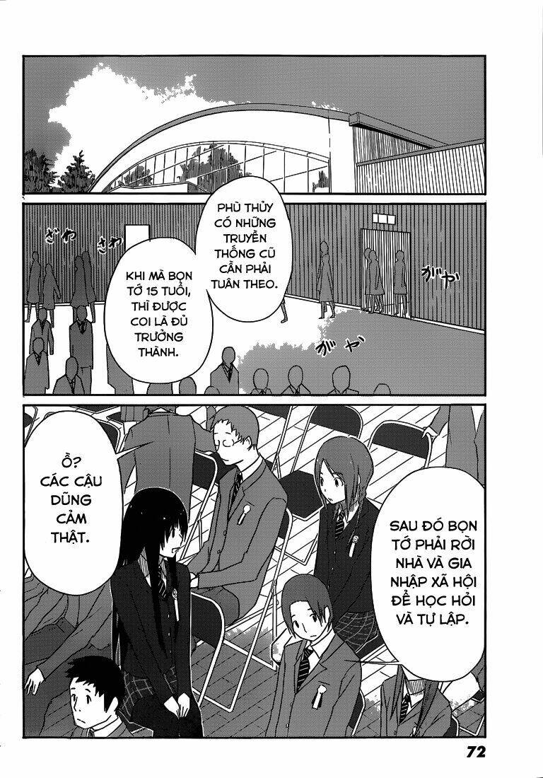Flying Witch: Chapter 2: Cỏ bên đường thứ thuốc thần tiên ...