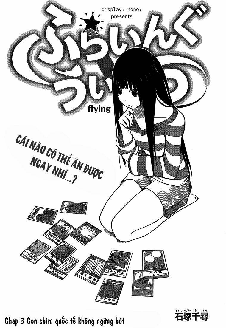 Flying Witch: Chapter 3: Con chim quốc tế không ngừng hót ...