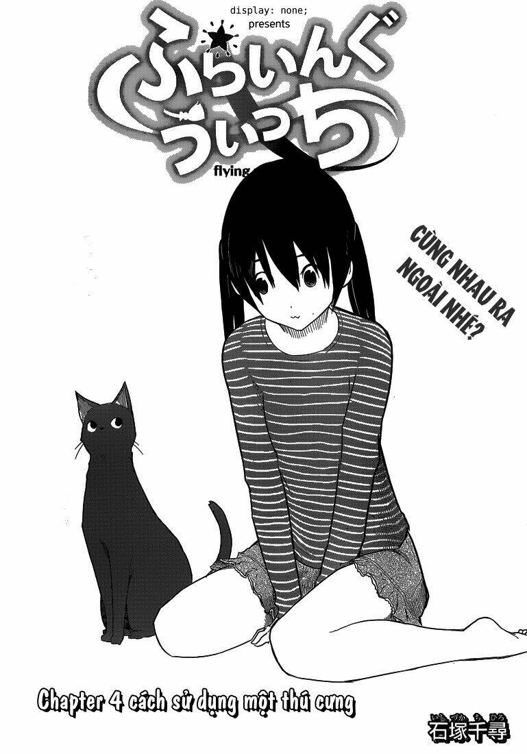 Flying Witch: Chapter 4: Cách sử dụng một thứ cưng ...