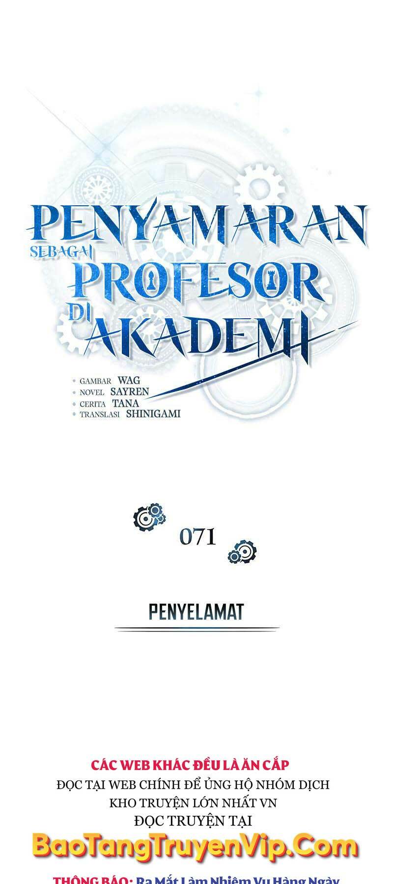 Giáo Sư Gián Điệp: Chapter 71