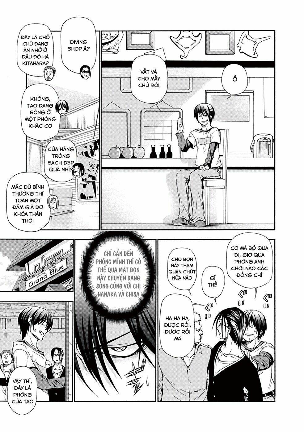 Cô Gái Thích Lặn - Grand blue: Chapter 13