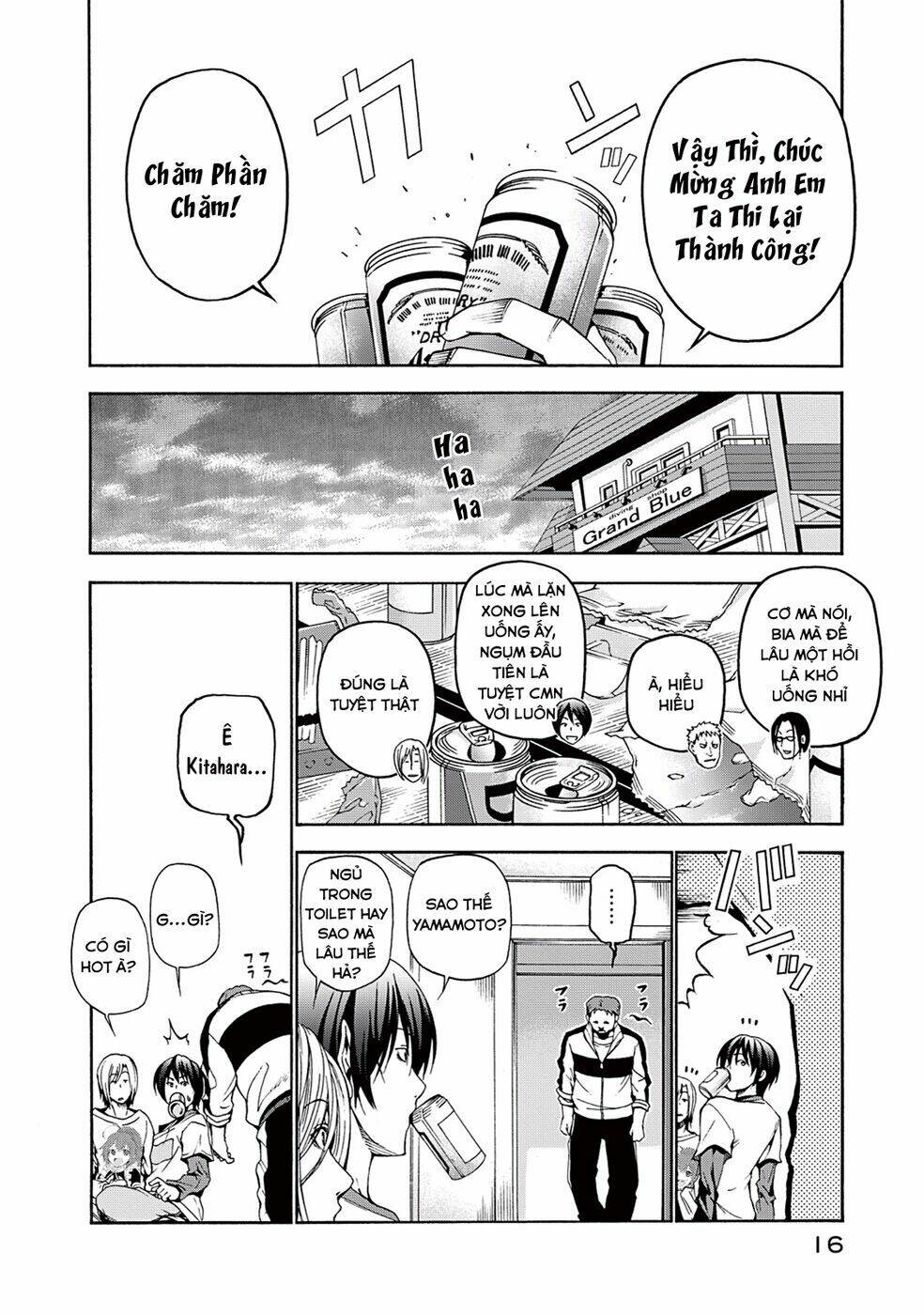Cô Gái Thích Lặn - Grand blue: Chapter 13