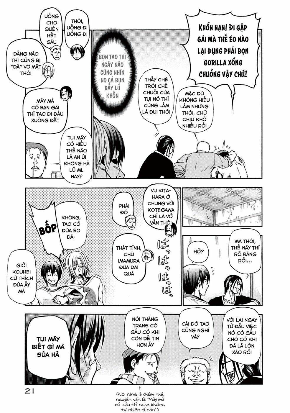 Cô Gái Thích Lặn - Grand blue: Chapter 13