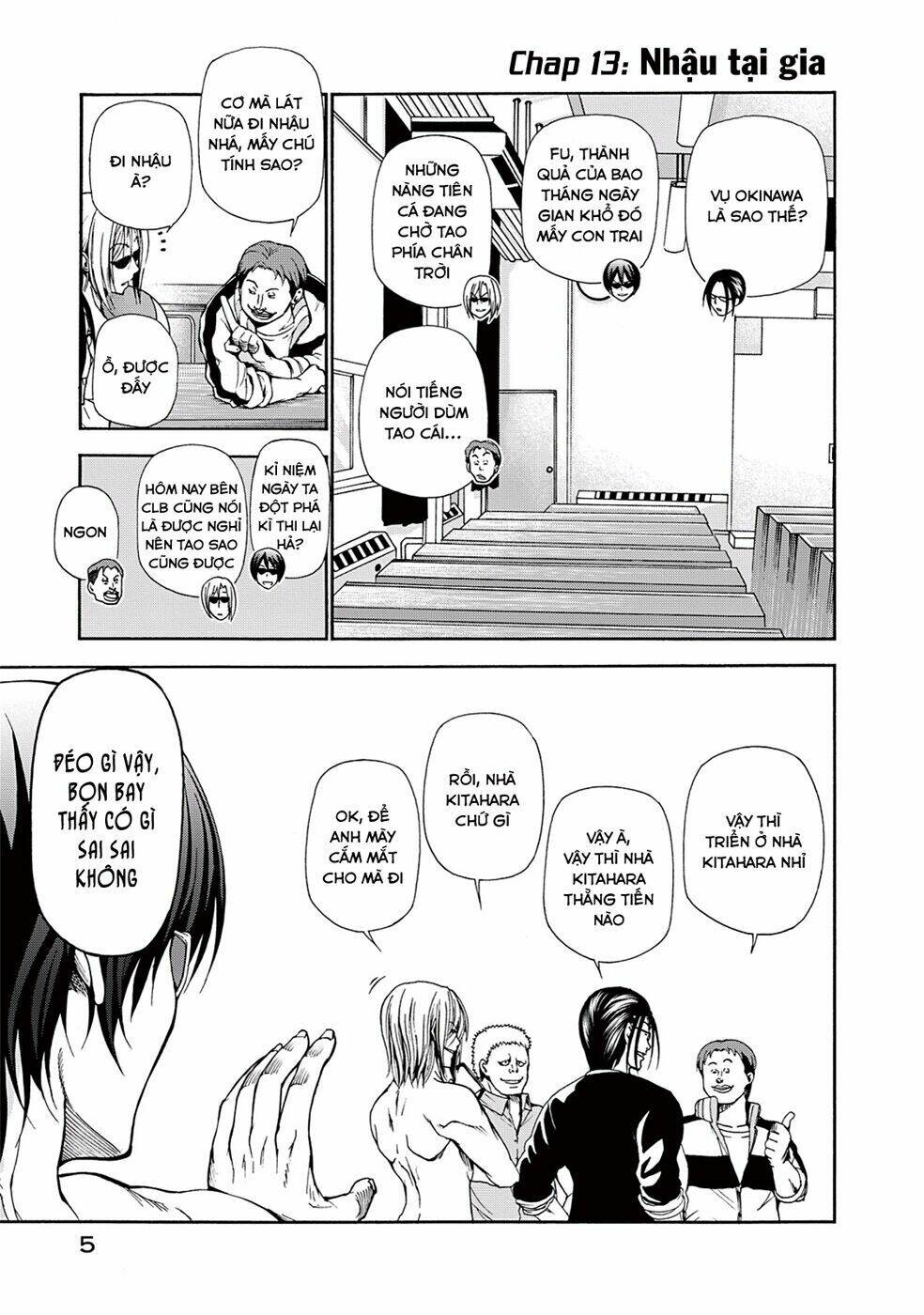 Cô Gái Thích Lặn - Grand blue: Chapter 13