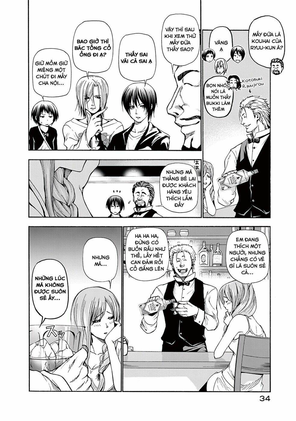 Cô Gái Thích Lặn - Grand blue: Chapter 14