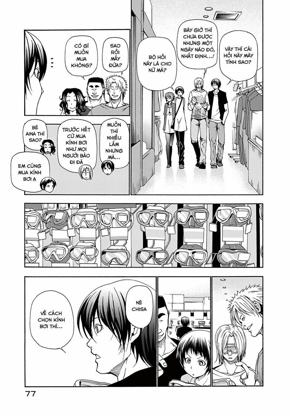 Cô Gái Thích Lặn - Grand blue: Chapter 15