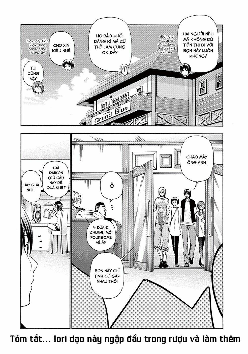 Cô Gái Thích Lặn - Grand blue: Chapter 15