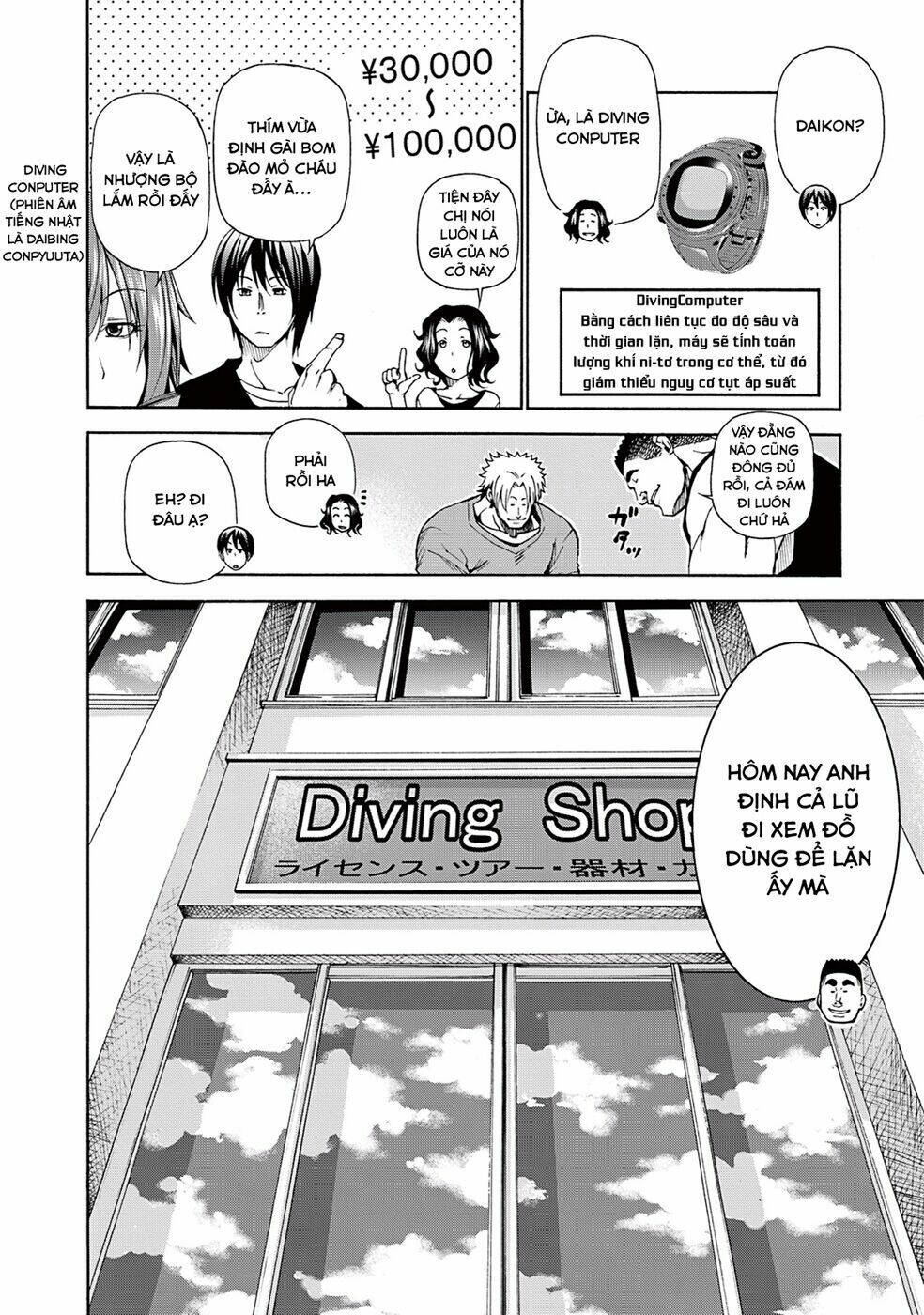 Cô Gái Thích Lặn - Grand blue: Chapter 15