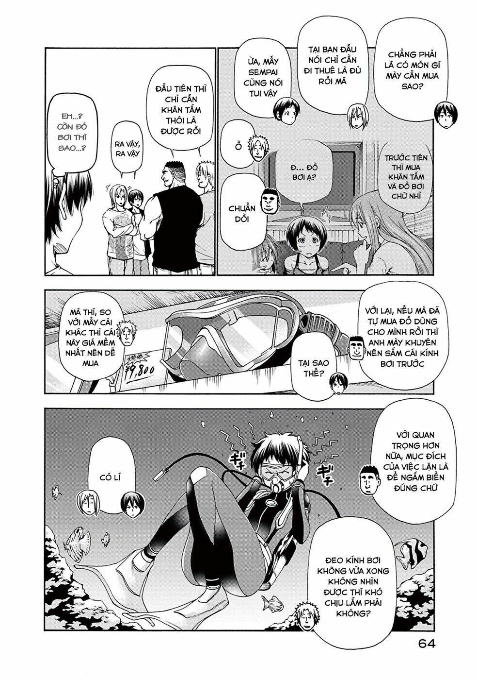 Cô Gái Thích Lặn - Grand blue: Chapter 15